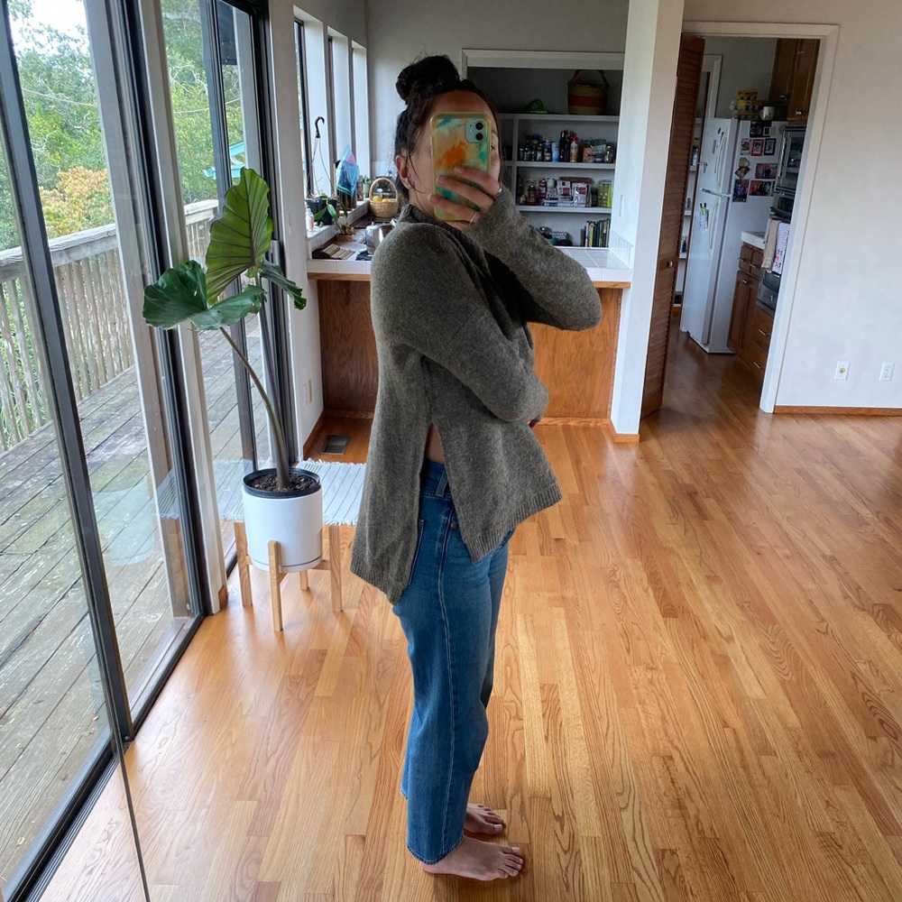 Side Slit Sweater - Picture 2 of 3